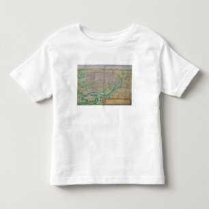 Map of Cairo, from 'Civitates Orbis Terrarum' by G Toddler T-Shirt