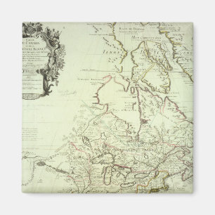 Map of Canada Magnet