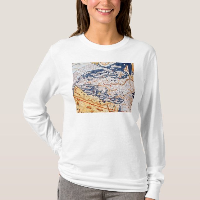 Map of central Europe, 1486 T-Shirt (Front)