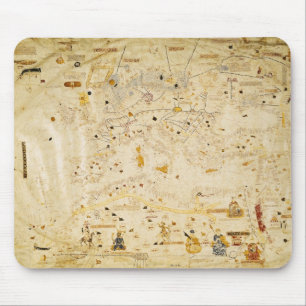 Map of Charles V, Map of Mecia Mouse Pad