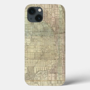 Map Of Chicago iPhone 13 Case