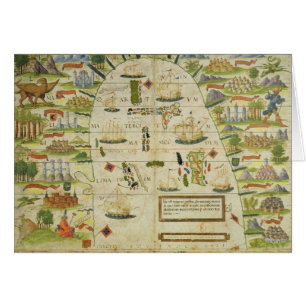 Map of China sea, facsimile of 'Miller Atlas'