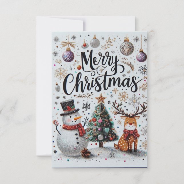 Map of Christmas - Merry Christmas (Front)