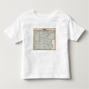 Map of Clark County Toddler T-Shirt