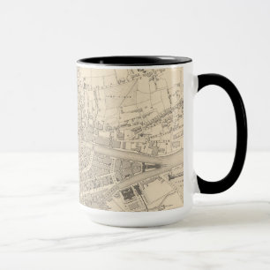 Map of Cork, Ireland Mug