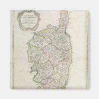 Map of Corsica