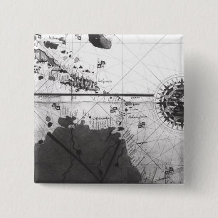Map of countries 15 cm square badge