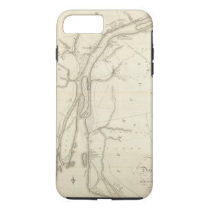 Map of Detroit River Case-Mate iPhone Case