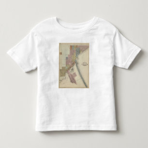 Map of Duluth, St. Louis County, Minnesota Toddler T-Shirt