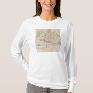 Map of Emporia, Kansas T-Shirt