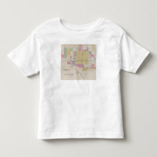Map of Emporia, Kansas Toddler T-Shirt