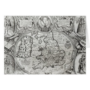 Map of England during the reign of
