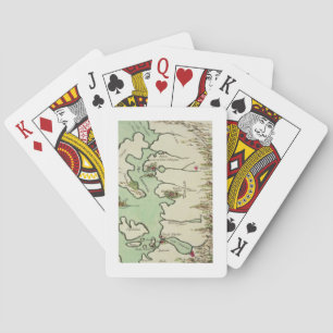 Map of Epirus for 'Andromache' by Jean Racine, fro Playing Cards