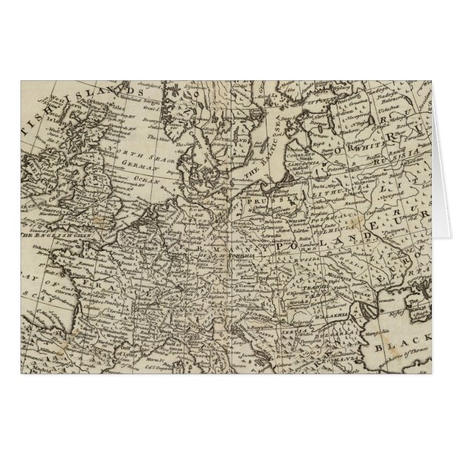Map of Europe 3 (Front Horizontal)