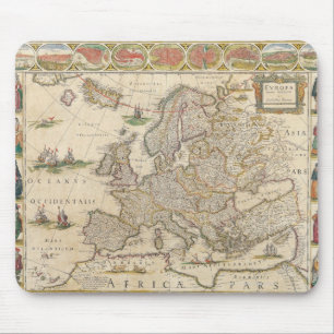 Map of Europe 6 Mouse Pad