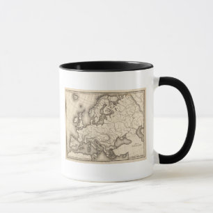 Map of Europe Mug