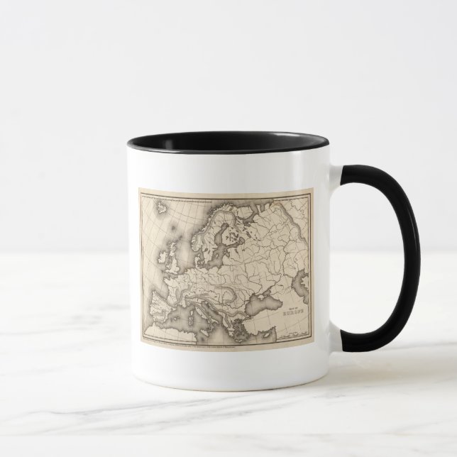 Map of Europe Mug (Right)