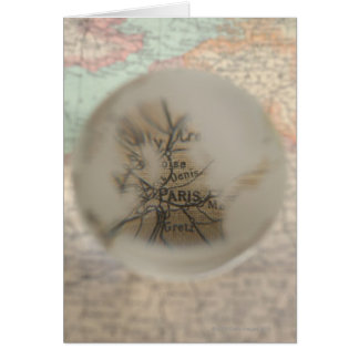 Map of Europe seen through crystal ball 5