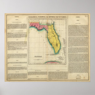 Map Of Florida Poster