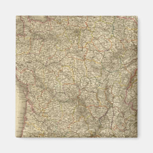 Map of France Magnet