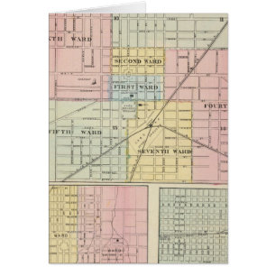 Map of Galesburg City, and Monmouth and Aledo