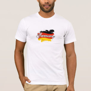 Map of Germany , german Flag Gift T-Shirt
