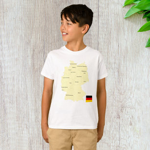 Map Of Germany T-Shirt