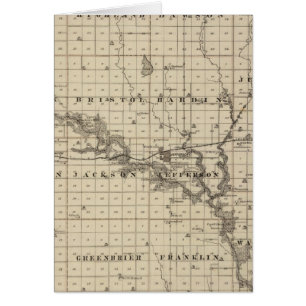Map of Greene County, State of Iowa