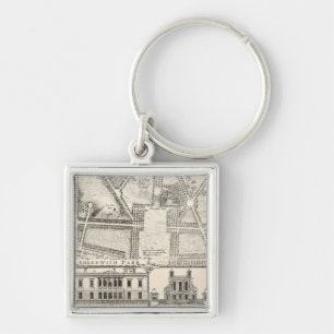Map of Greenwich Park Key Ring