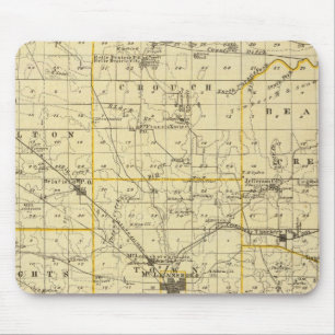 Map of Hamilton County Mouse Pad