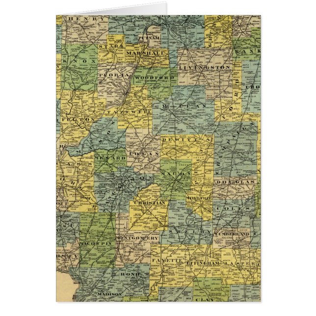 Map of Illinois 2 (Front)