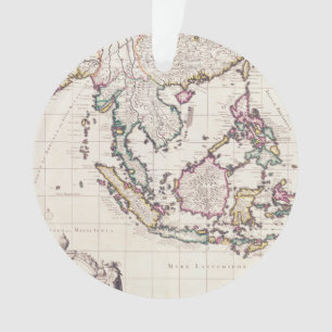 Map of India & the East Indies Ornament