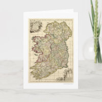 Map of Ireland by Frederik de Wit 1710
