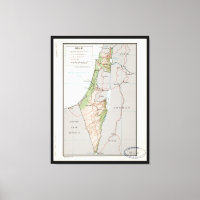 Map of Israel (1967)