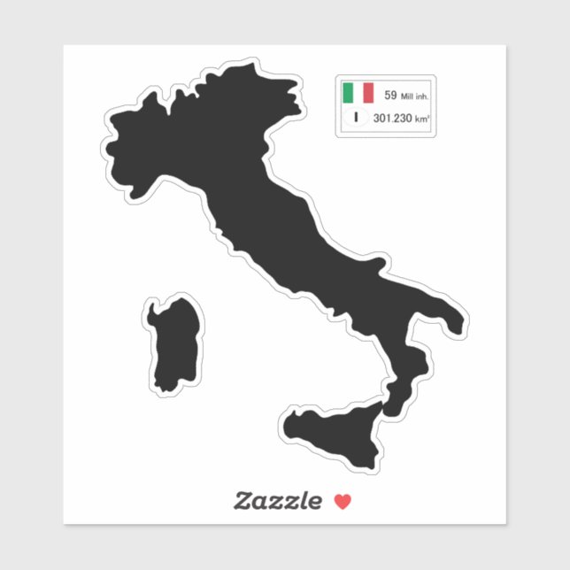 Map of Italy (Sheet)
