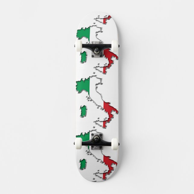 Map of Italy Skateboard (Front)