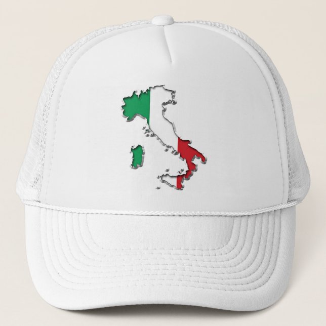 Map of Italy Trucker Hat (Front)