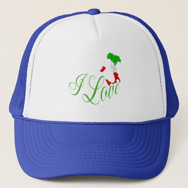 Map of Italy Trucker Hat (Front)