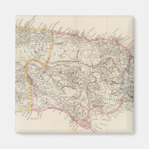Map of Jamaica Magnet