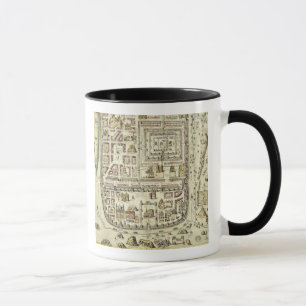 Map of Jerusalem and the surrounding area, from 'C Mug