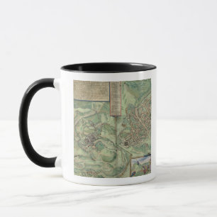 Map of Jerusalem, from 'Civitates Orbis Terrarum' Mug