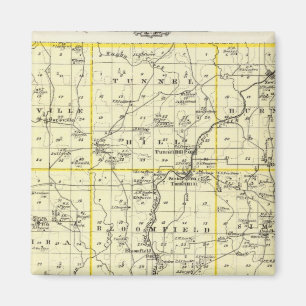 Map of Johnson County and Vienna Magnet