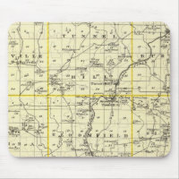 Map of Johnson County and Vienna