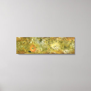 Map of Jupiter's moon Lo Canvas Print