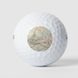 Map of Kings, Queens, Long Island Golf Balls