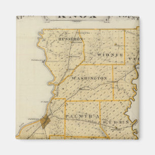 Map of Knox County Magnet