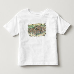 Map of Leipzig, from 'Civitates Orbis Terrarum' by Toddler T-Shirt