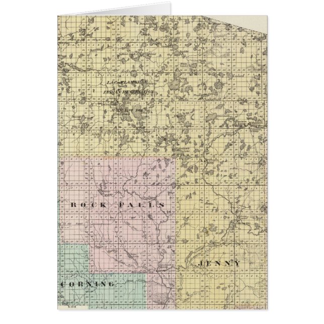 Map of Lincoln County (Front)