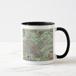 Map of Luxembourg, from 'Civitates Orbis Terrarum' Mug