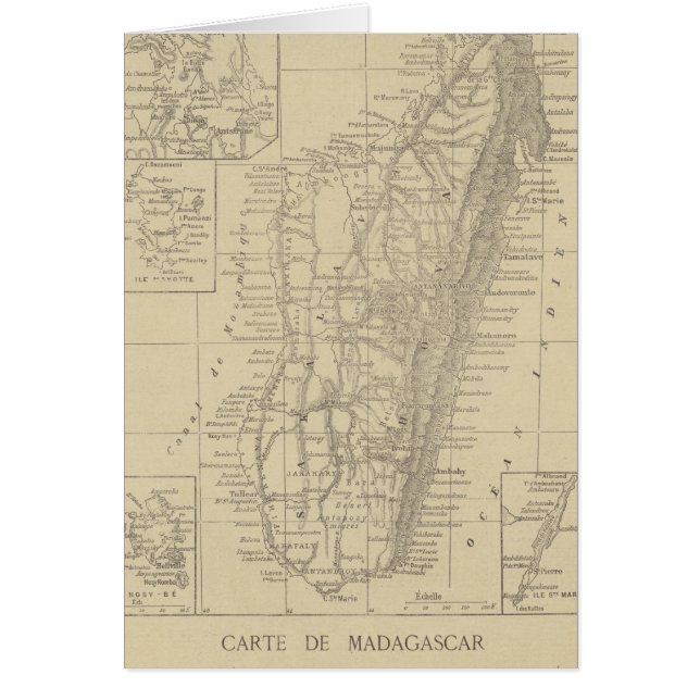Map of Madagascar (Front)